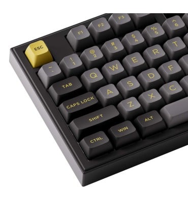 AKKO 5098B Black & Gold – ANSI keyboard with TFT screen and Gasket mount