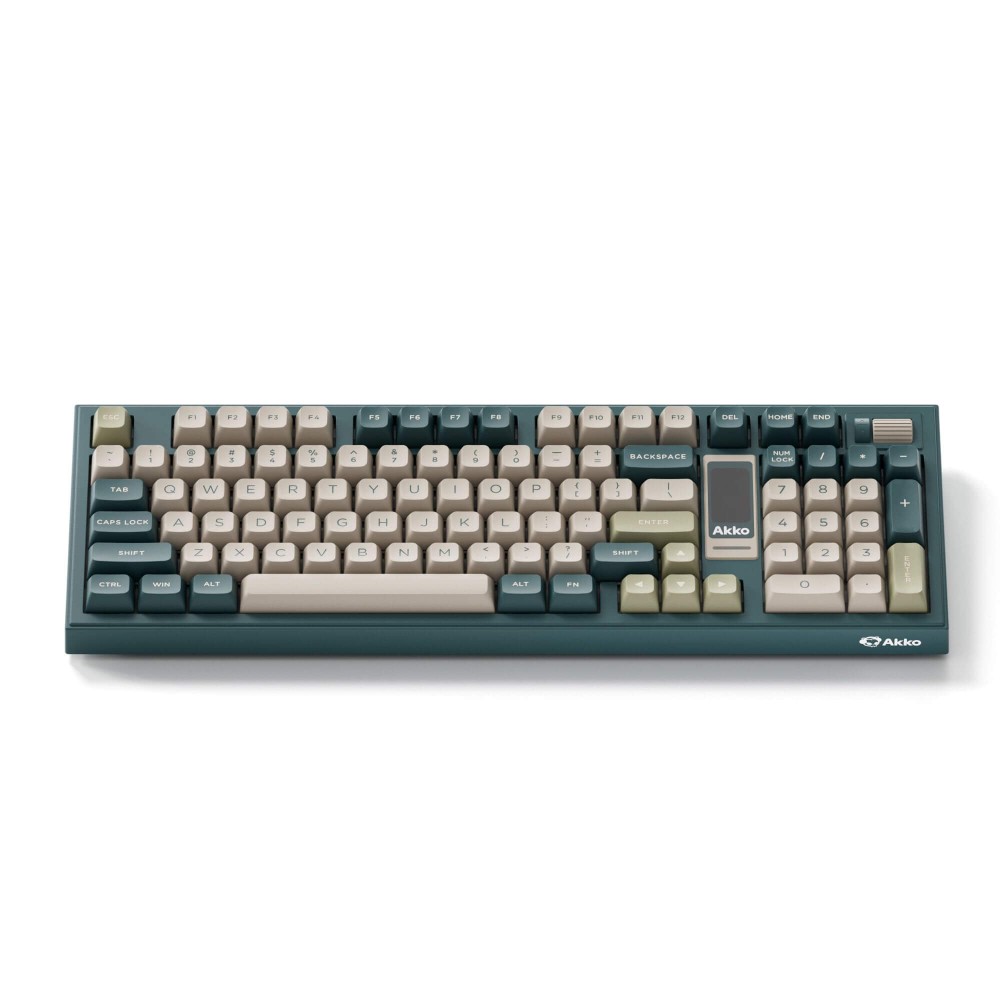 AKKO 5098B Black & Gold – ANSI-Tastatur mit TFT-Screen & Gasket-Mount