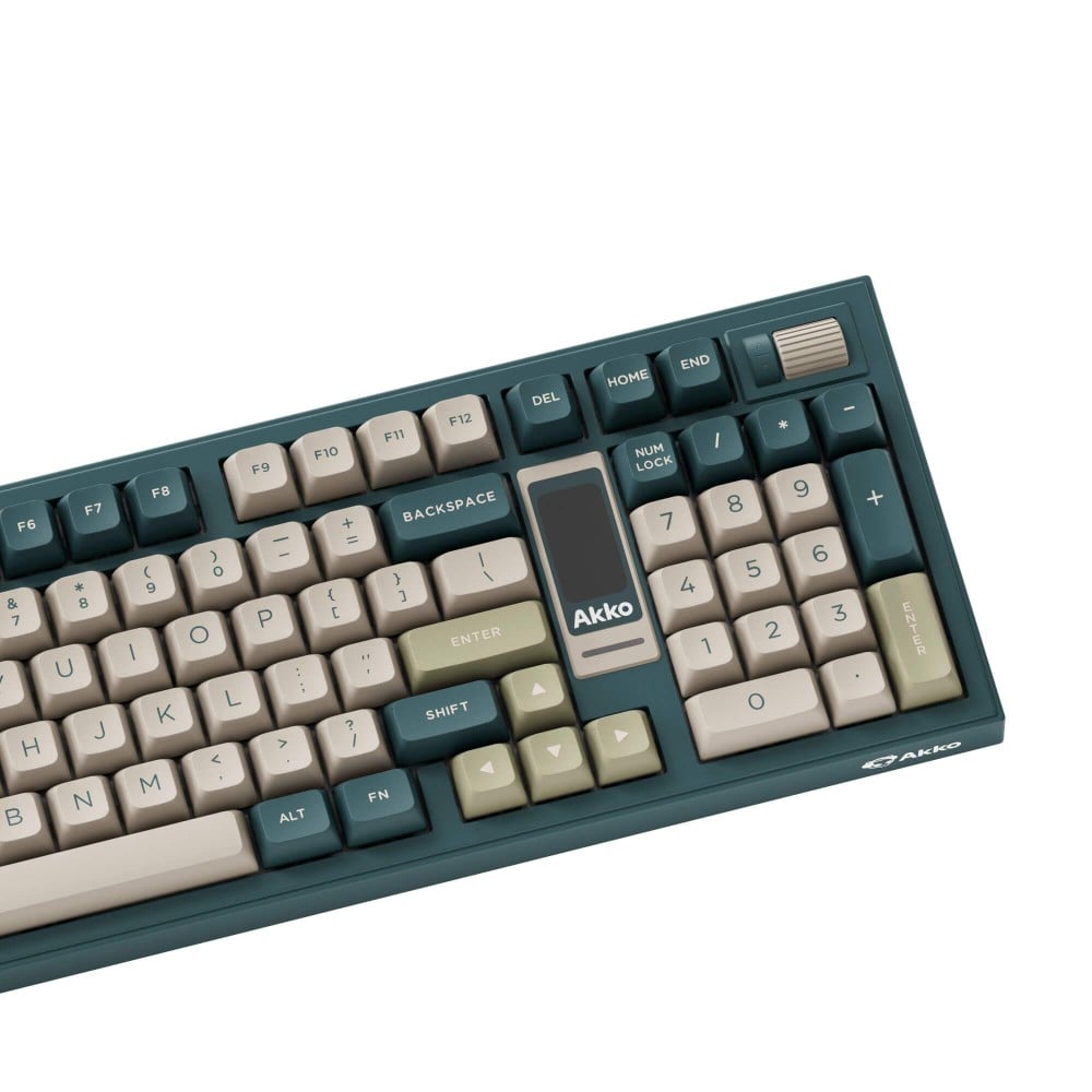 AKKO 5098B Black & Gold – ANSI-Tastatur mit TFT-Screen & Gasket-Mount