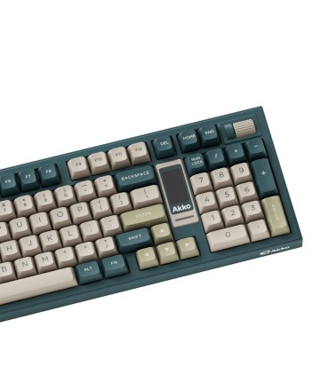 AKKO 5098B Black & Gold – ANSI-Tastatur mit TFT-Screen & Gasket-Mount