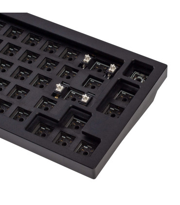 Keychron Q2 QMK Barebone ISO Carbon Black w/Knob