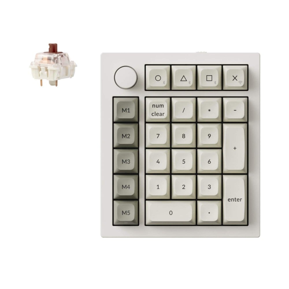 Keychron Q0 Max – Pavé numérique sans fil et personnalisable avec QMK et RGB