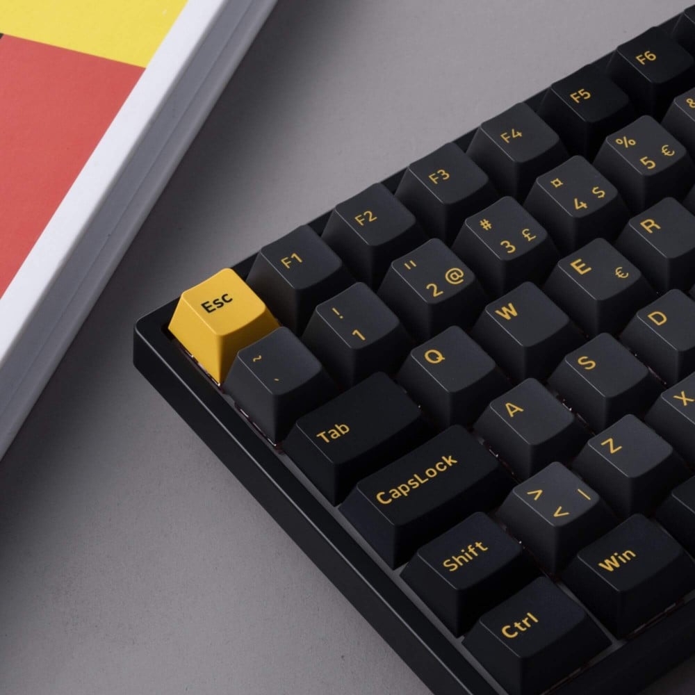 Akko 5108B Plus Black & Gold ISO-DE – Triple-Mode Gaming-Tastatur