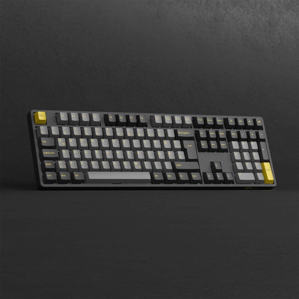 Akko 5108B Plus Black & Gold ISO-DE – Triple-Mode Gaming-Tastatur