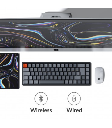 Keychron K6 Hot-Swap Red Switch RGB (ISO-DE)