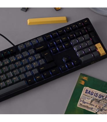 Akko 5108B Plus Black & Gold ISO-DE – Triple-Mode Gaming-Tastatur