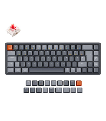 Keychron K6 Hot-Swap Red Switch RGB (ISO-DE)