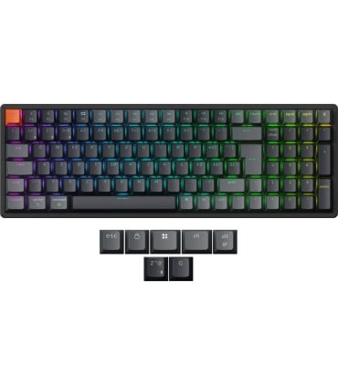Keychron K4 QMK V3 ISO-CH – 96% Wireless Keyboard with Hot-Swap