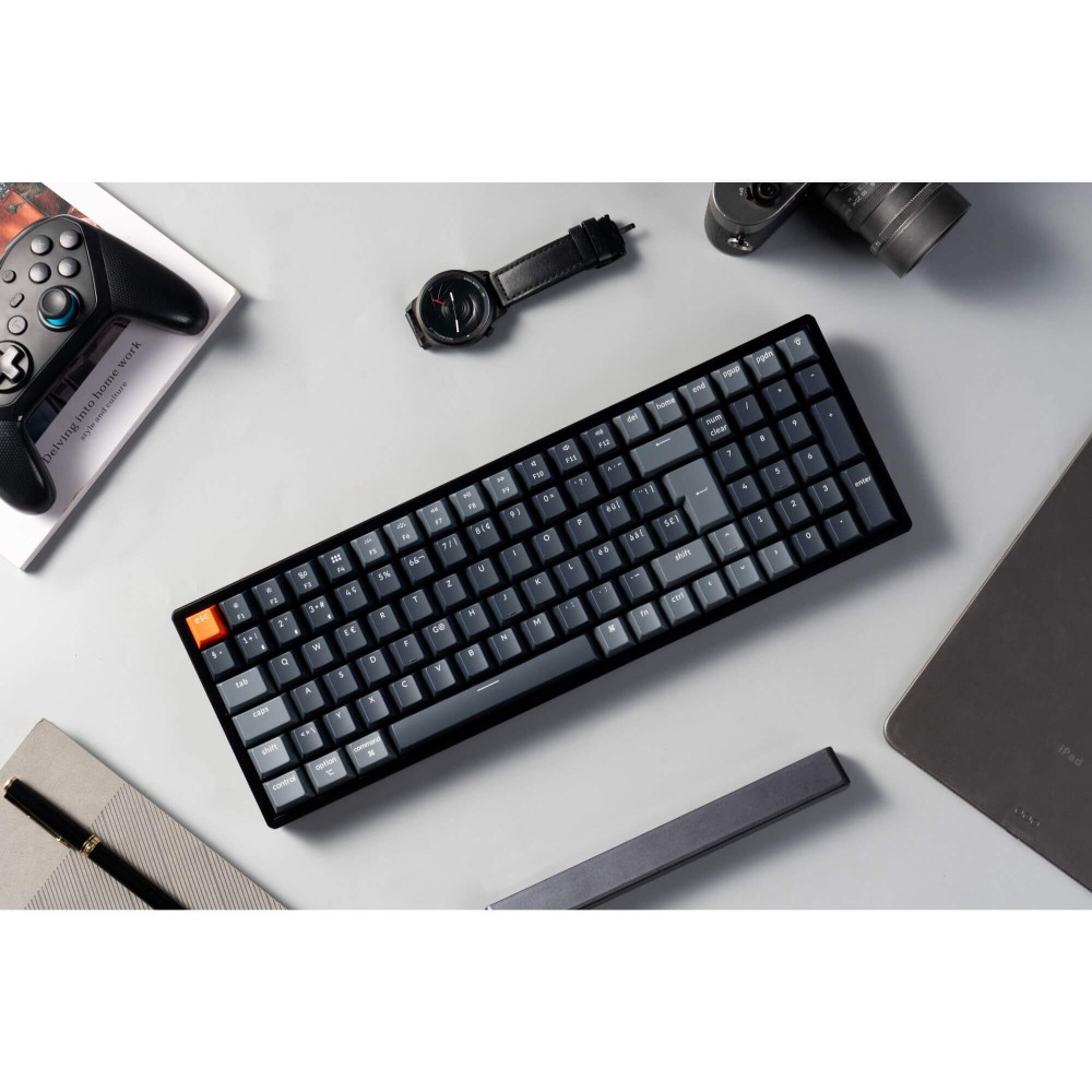 Keychron K4 QMK V3 ISO-CH – 96% Wireless Tastatur mit Hot-Swap