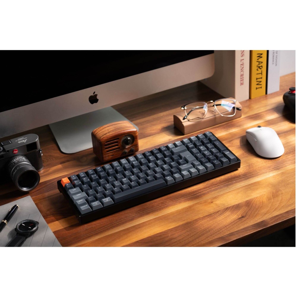 Keychron K4 QMK V3 ISO-CH – 96% Wireless Tastatur mit Hot-Swap