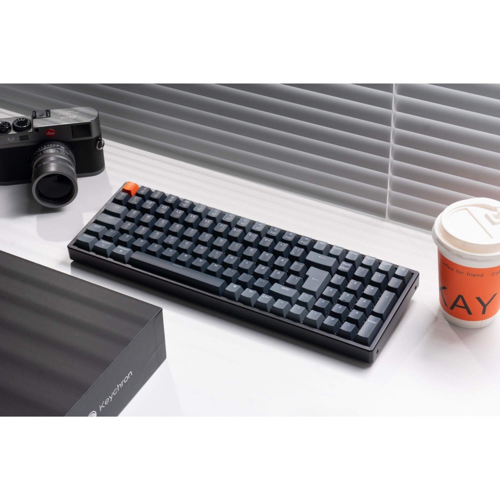 Keychron K4 QMK V3 ISO-CH – 96% Wireless Tastatur mit Hot-Swap