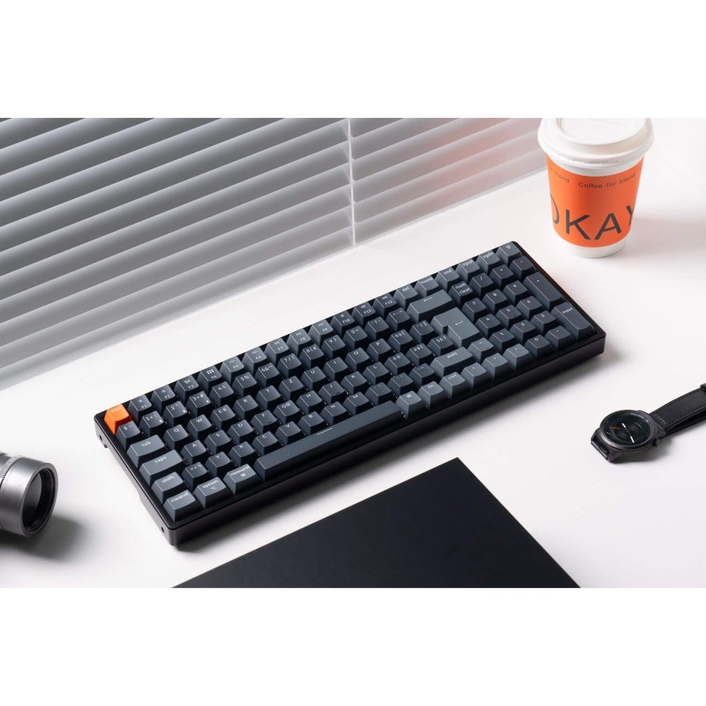 Keychron K4 QMK V3 ISO-CH – 96% Wireless Keyboard with Hot-Swap