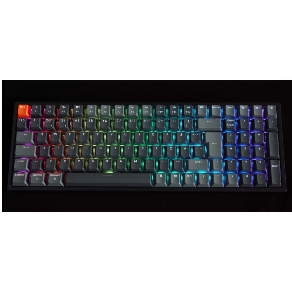 Keychron K4 QMK V3 ISO-CH – 96% Wireless Keyboard with Hot-Swap