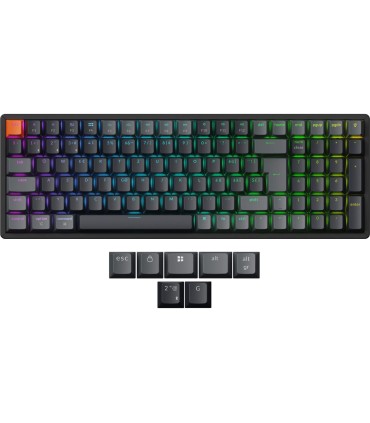 Keychron K4 QMK V3 ISO-CH – 96% Wireless Tastatur mit Hot-Swap
