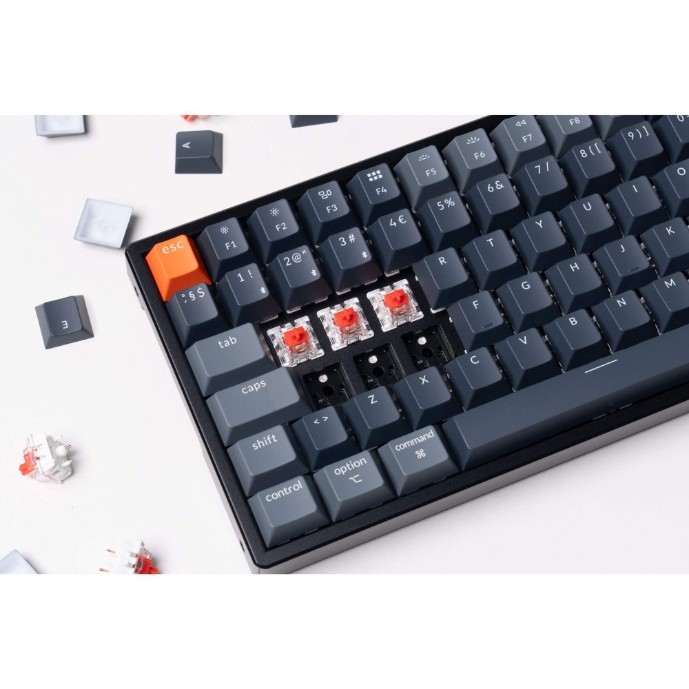 Keychron K4 QMK V3 ISO-CH – 96% Wireless Tastatur mit Hot-Swap