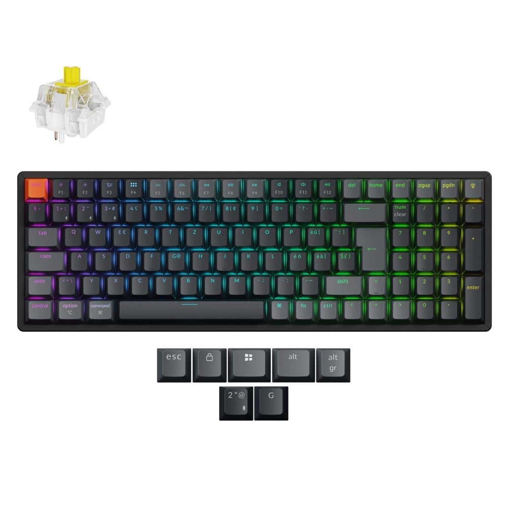 Keychron K4 QMK (Version 3) Banana Switch RGB (ISO-CH)