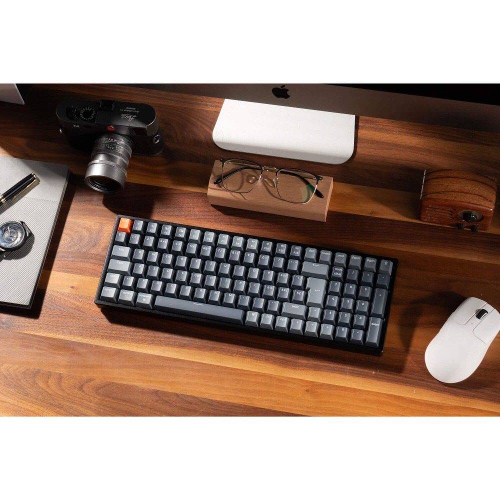 Keychron K4 QMK V3 ISO-CH – Clavier sans fil à 96 % avec remplacement à chaud