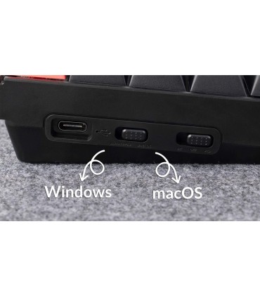 Keychron K4 QMK v3 ANSI-US – 96% Wireless Tastatur mit Hot-Swap