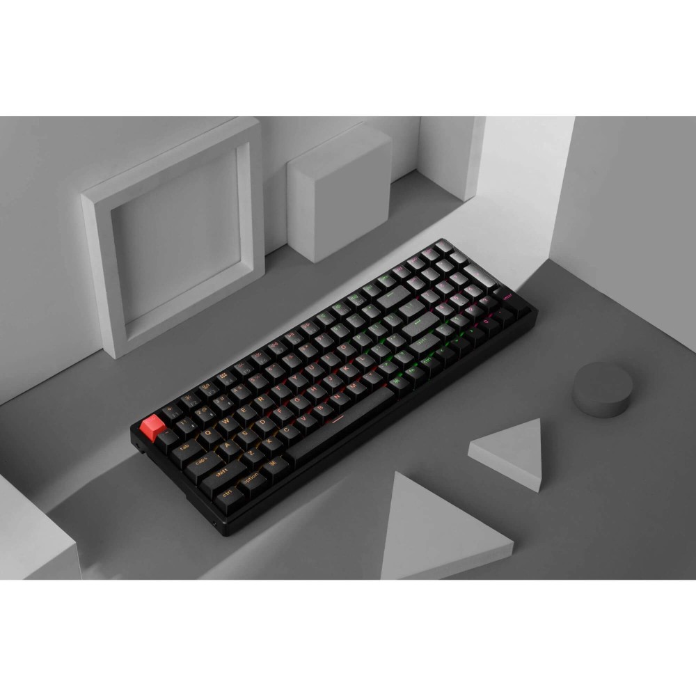 Keychron K4 QMK v3 ANSI-US – Clavier sans fil à 96 % avec remplacement à chaud