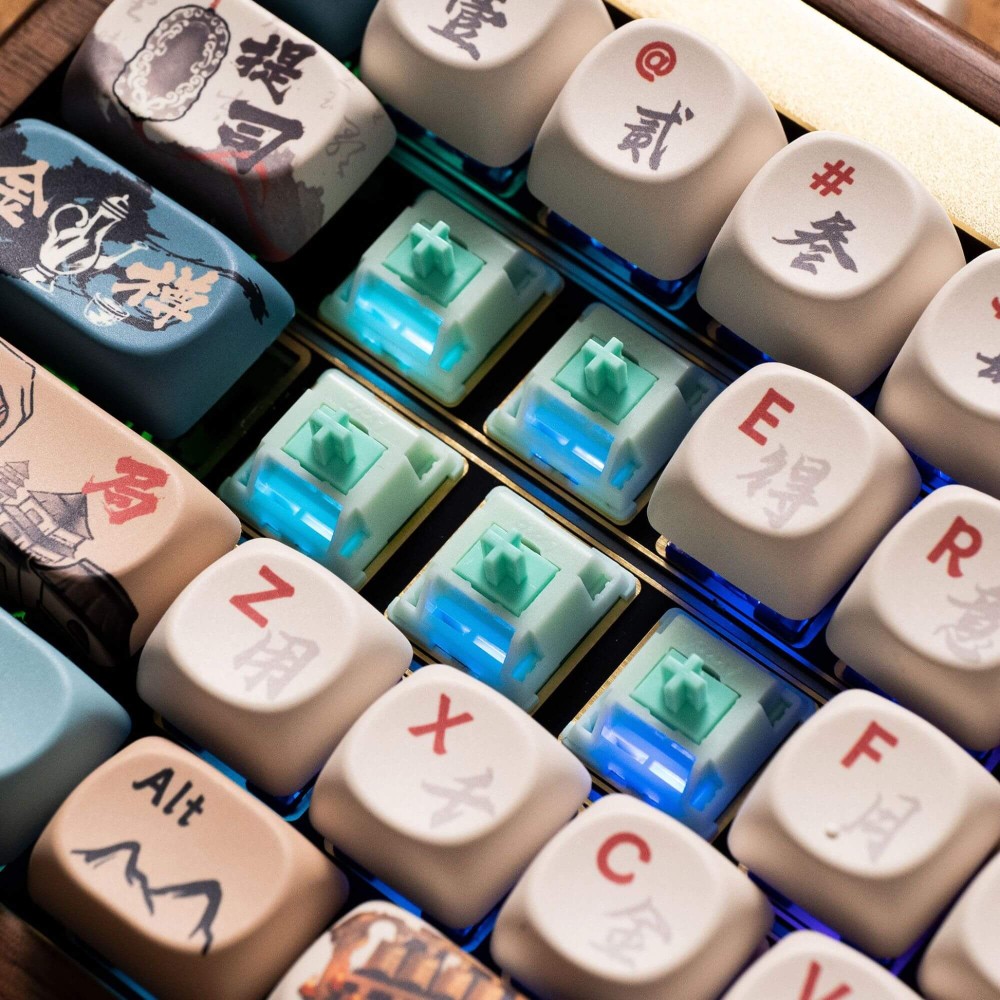 Akko Botany Switch – Linear 38gf, 45pcs for Custom Keyboards