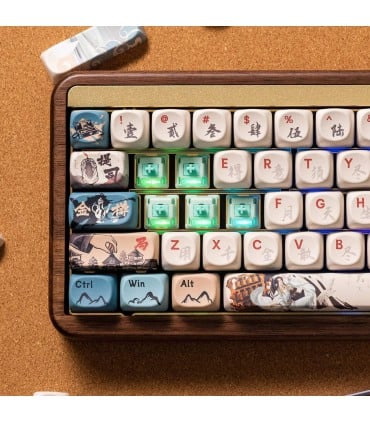 Akko Botany Switch – Linear 38gf, 45pcs for Custom Keyboards