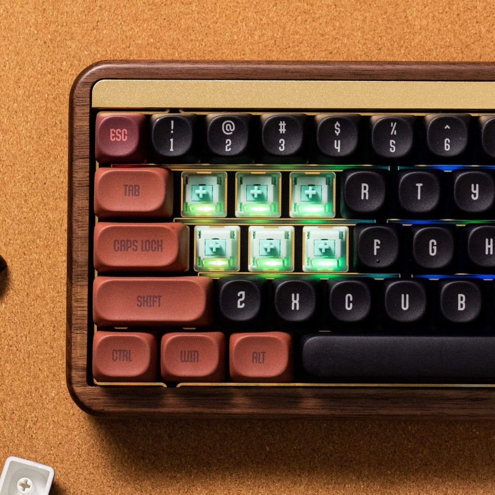 Akko Botany Switch – Linéaire 38gf, 45pcs pour claviers personnalisés