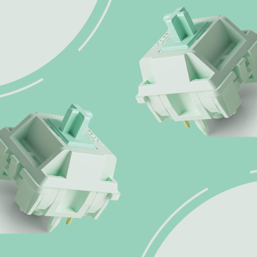 Akko Botany Switch – Linear 38gf, 45pcs for Custom Keyboards