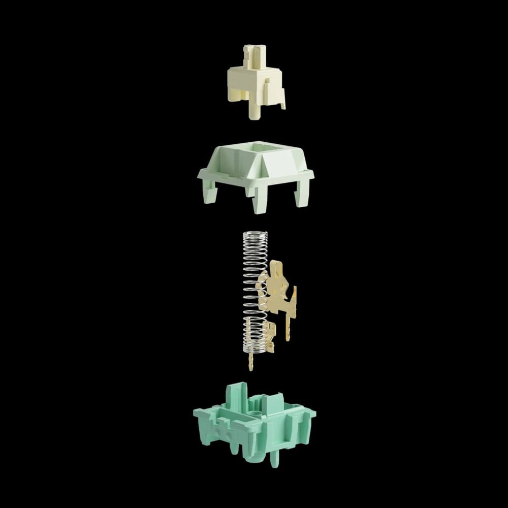 Akko Cilantro Tactile Switch – "Deep Clack" MX Switch, 45 pieces