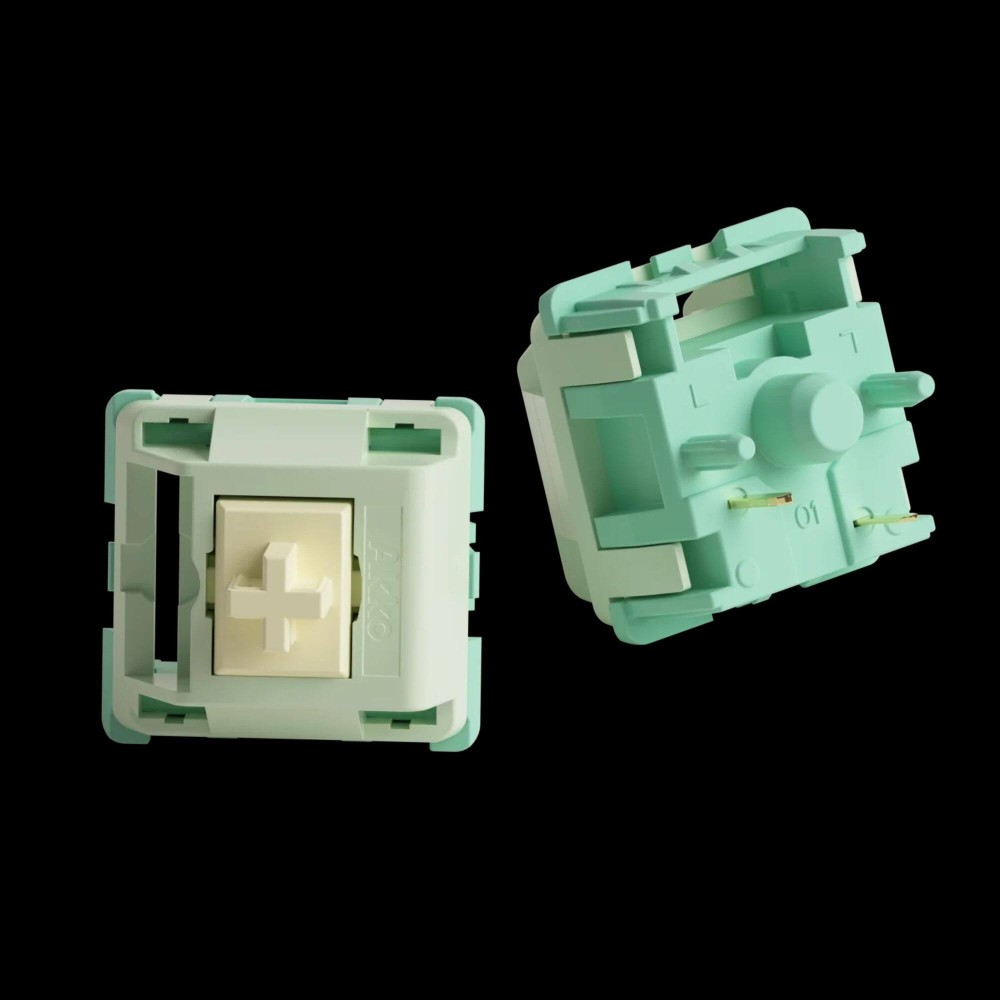 Akko Cilantro Tactile Switch – "Deep Clack" MX Switch, 45 pieces