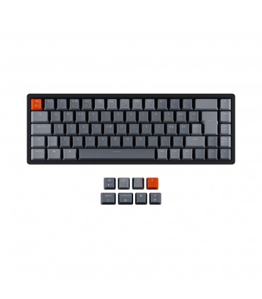 Keychron K6 Interrupteur marron remplaçable à chaud RVB (ISO-CH)