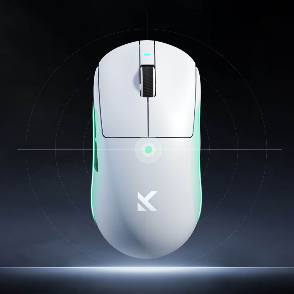 MCHOSE souris A7 Ultra – 59 g, PAW3950, sondage 8K, Omron