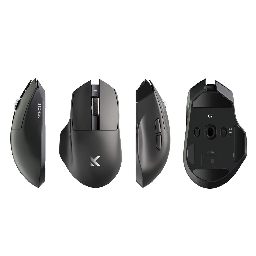 MCHOSE G7 – ergonomic 59g wireless mouse with PAW3311 & 800mAh battery