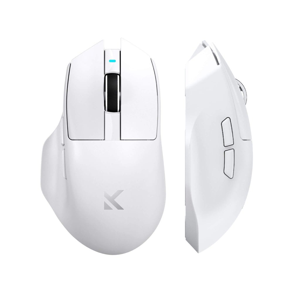 MCHOSE G7 Pro Lightweight Ergonomic Wireless Mouse White