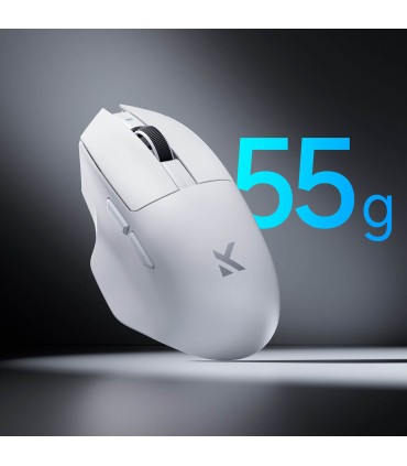 MCHOSE G7 Pro – Souris Ergo 55g avec PAW3395, Tri-Mode et batterie 500mAh