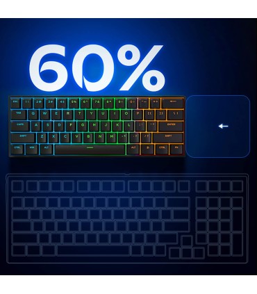 MCHOSE ACE 60 Pro ANSI – Déclenchement rapide à effet Hall Uranus 8K