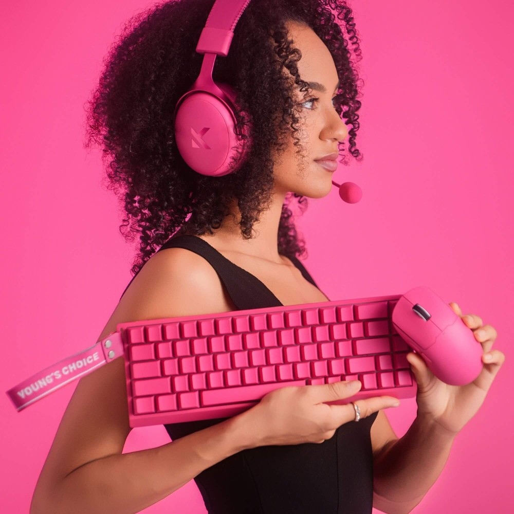 MCHOSE Clavier de jeu Ace 68 avec commutateur magnétique TTC Uranus eSports