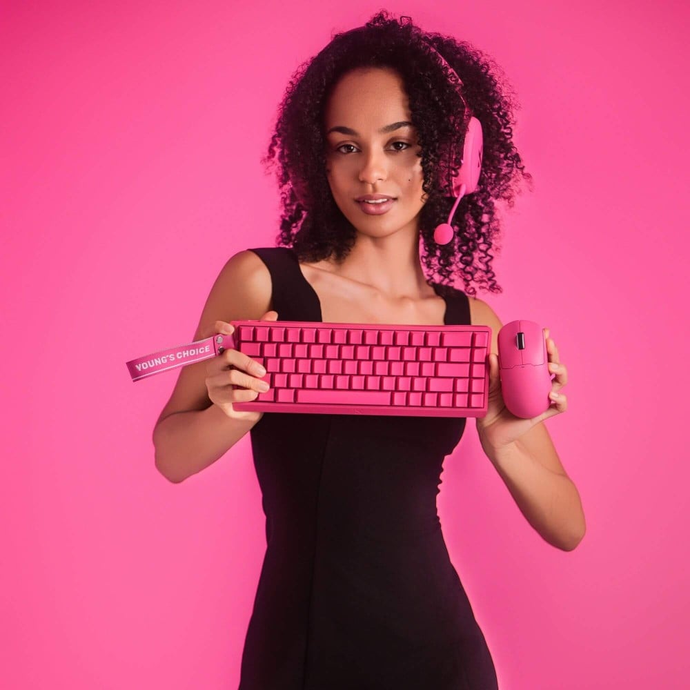 MCHOSE Clavier de jeu Ace 68 avec commutateur magnétique TTC Uranus eSports