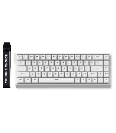 MCHOSE Clavier de jeu Ace 68 avec commutateurs magnétiques bleu glacier