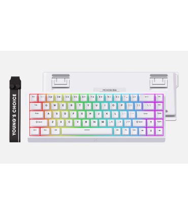MCHOSE Ace 68 Gaming Keyboard mit Ice Blue Magnetic Switches