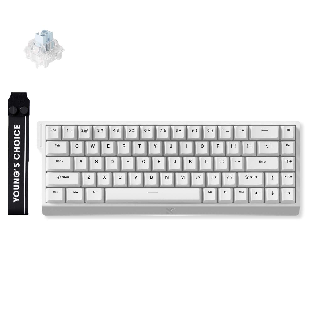 MCHOSE Ace68 E-sport Magnetic Switch Keyboard White