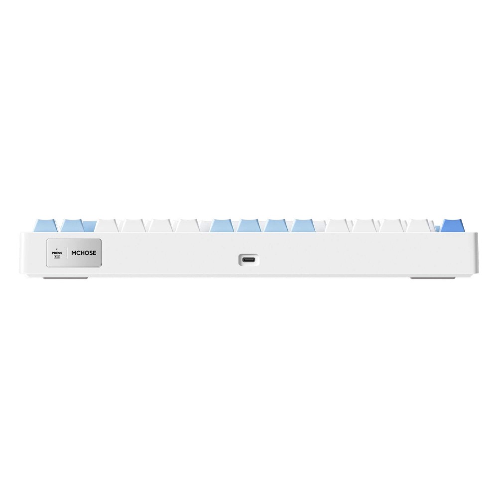MCHOSE G75 Tri-Mode – Clavier 75 % avec commutateurs Matcha Latte V2