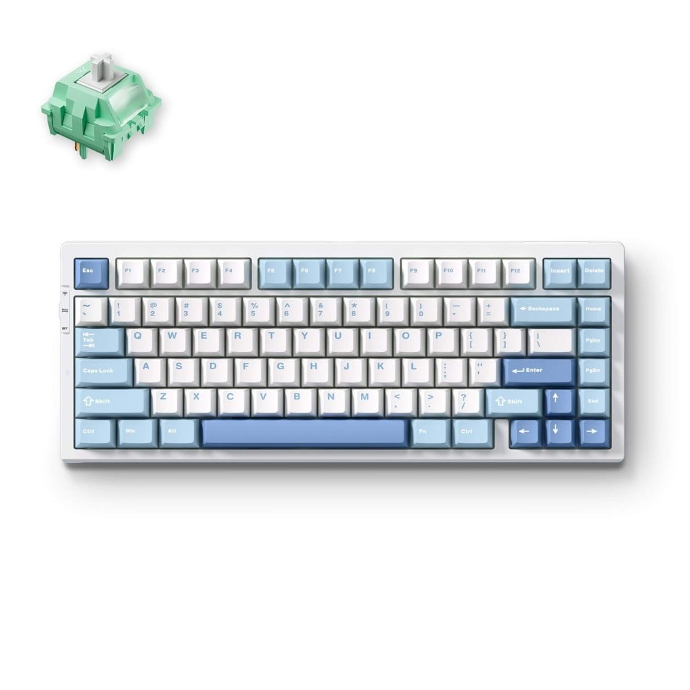MCHOSE G75 Tri-Mode – 75% Keyboard mit Matcha Latte V2 Switches