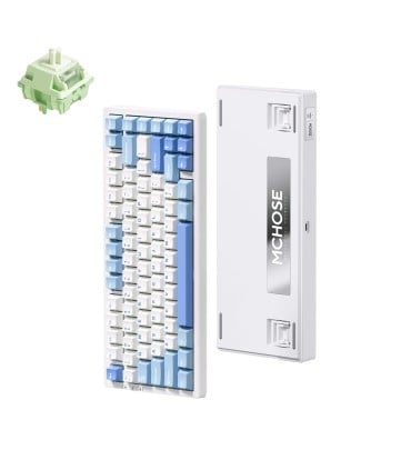 MCHOSE G75 Tri-Mode – 75% Keyboard mit Matcha Latte V2 Switches