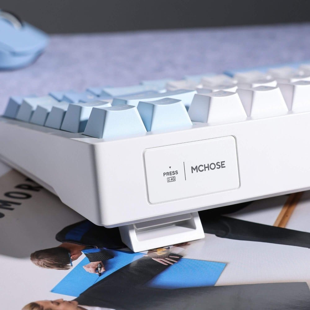 MCHOSE G75 Tri-Mode – 75% Keyboard mit Matcha Latte V2 Switches