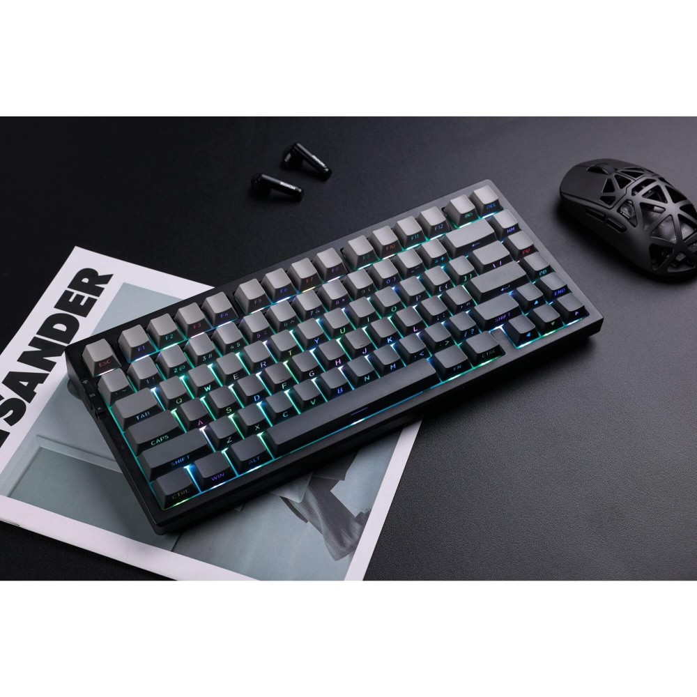 MCHOSE G75 Tri-Mode – 75% Keyboard mit Matcha Latte V2 Switches