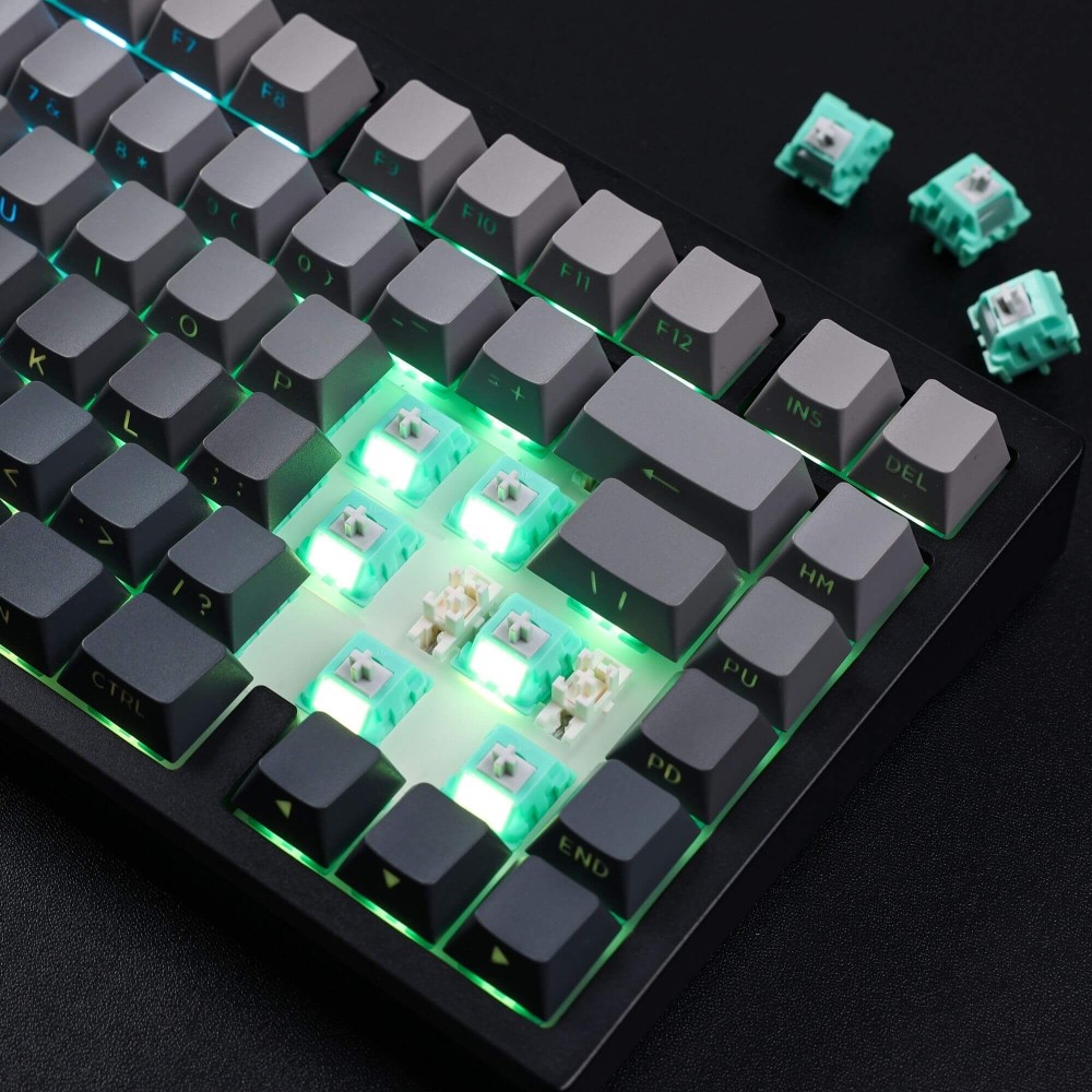 MCHOSE G75 Tri-Mode – 75% Keyboard mit Matcha Latte V2 Switches