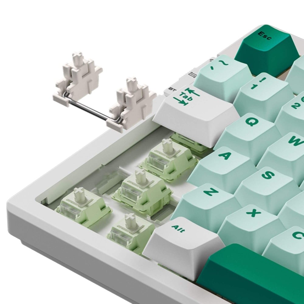 MCHOSE G75 Tri-Mode – 75% Keyboard mit Matcha Latte V2 Switches