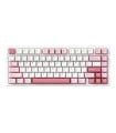 MCHOSE G75 PRO Mechanical Keyboard White Pink