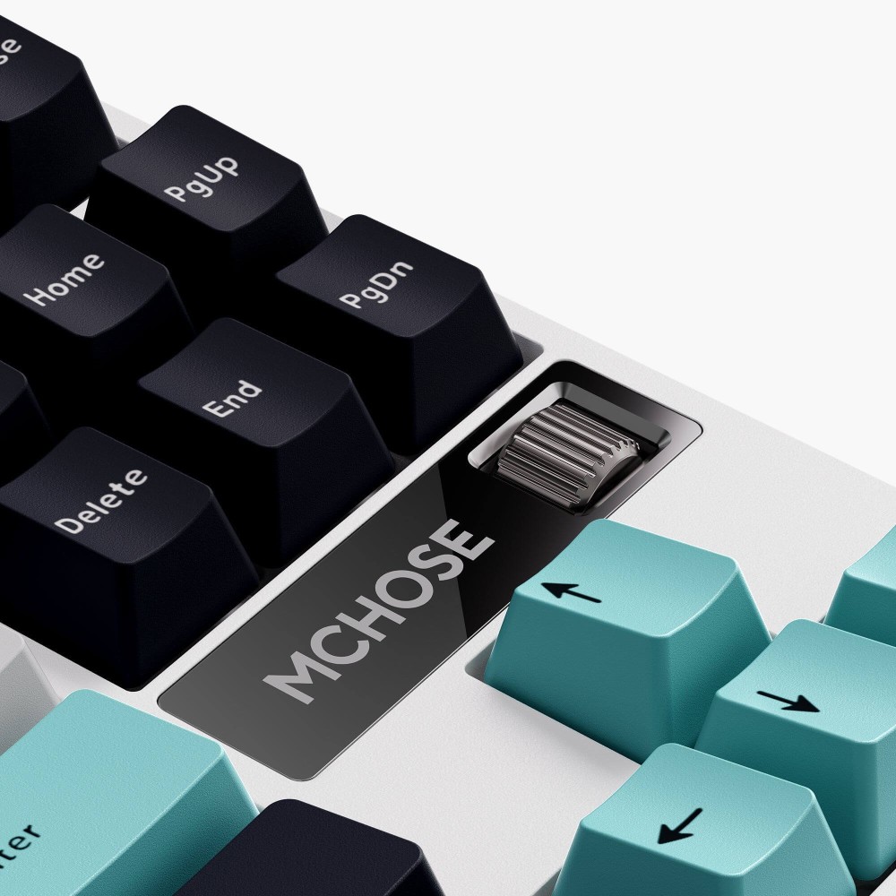 MCHOSE Clavier sans fil G87 ANSI – Support de joint et commutateurs Cabbage Tofu V2