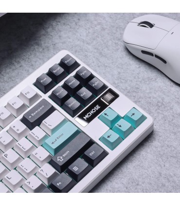 MCHOSE Clavier sans fil G87 ANSI – Support de joint et commutateurs Cabbage Tofu V2